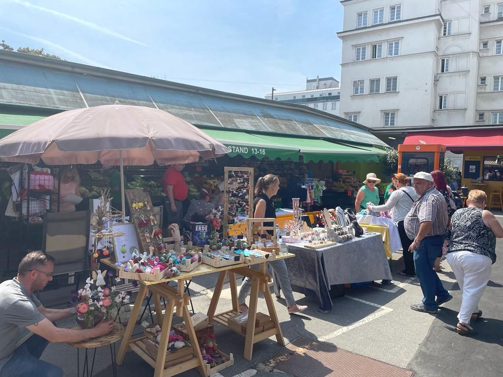 Floridsdorf: Heute 2. Designmarkt auf dem Schlingermarkt!