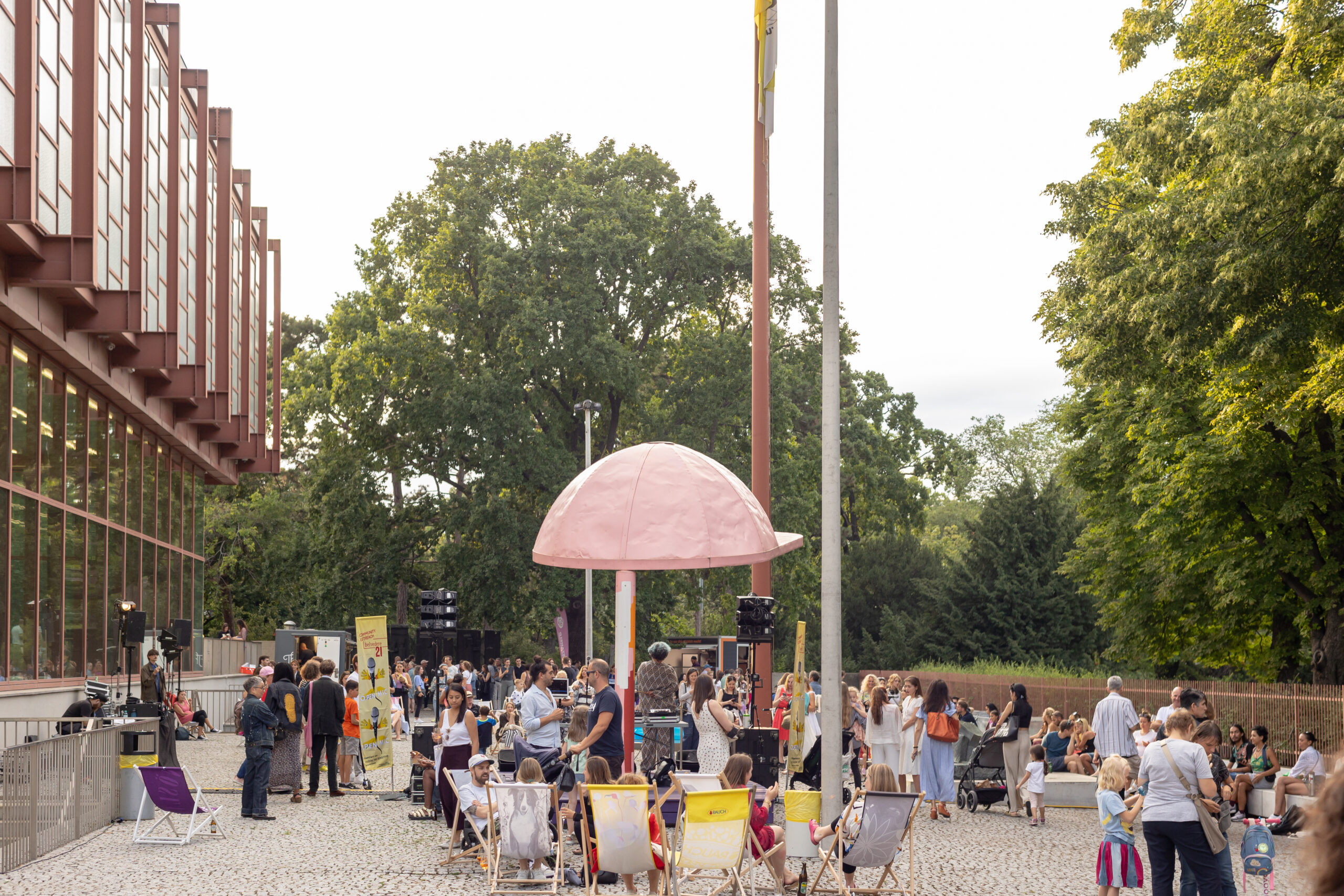 Landstraße: Den Sommer im Belvedere 21 feiern