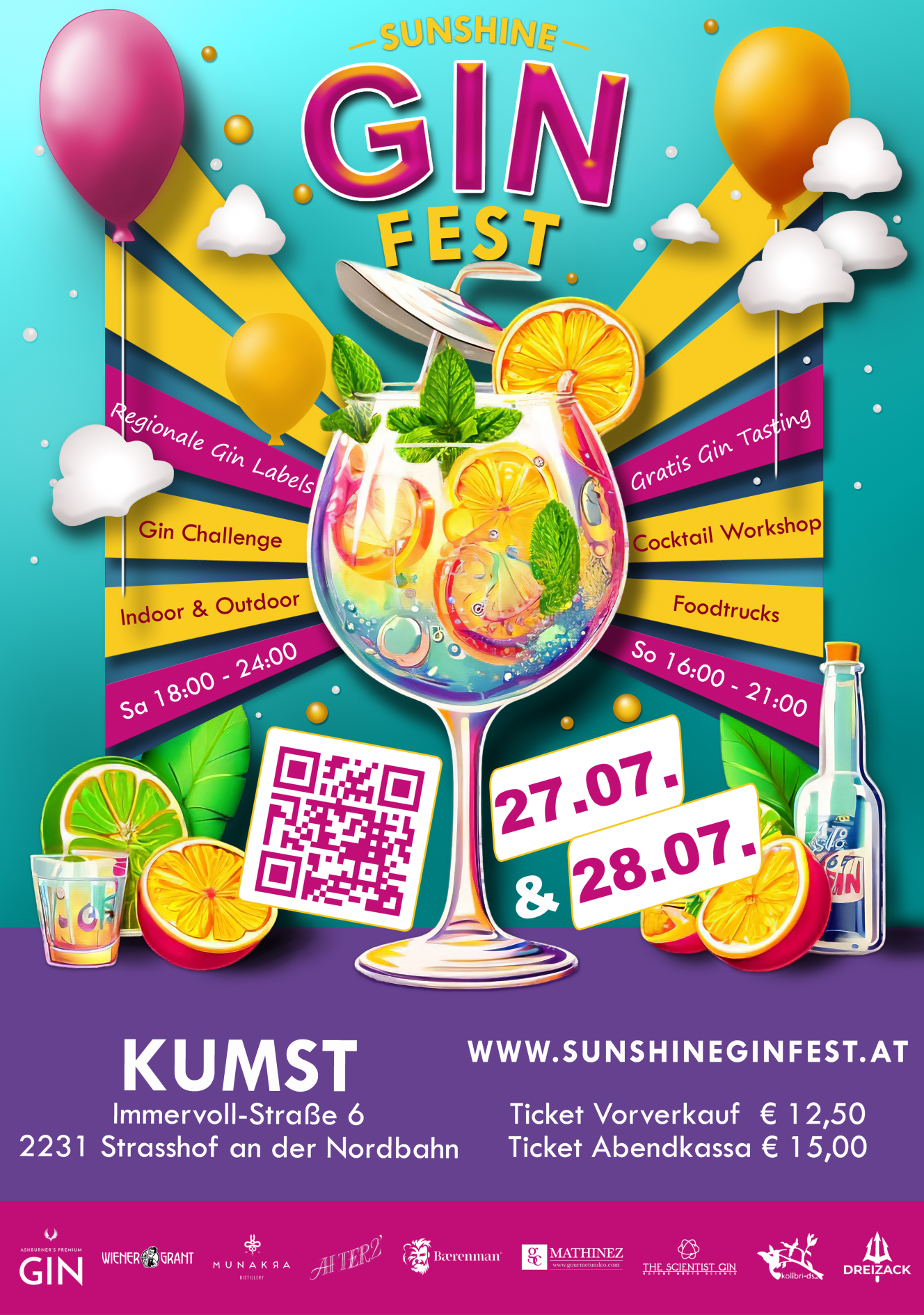 Sunshine Gin Fest: Highlight für Gin-Liebhaber