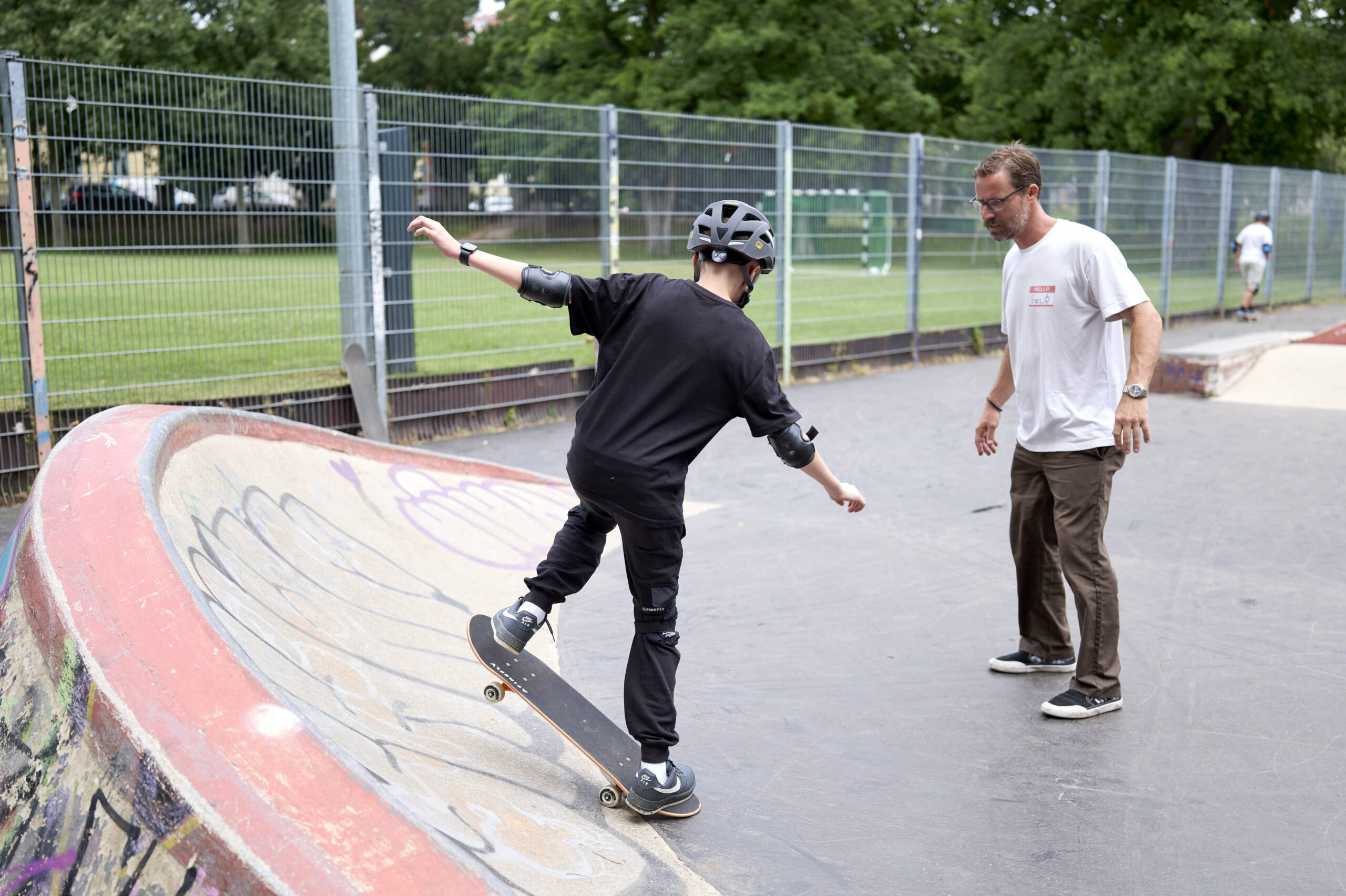 Der Währinger Skatepark erstrahlt in neuem Licht