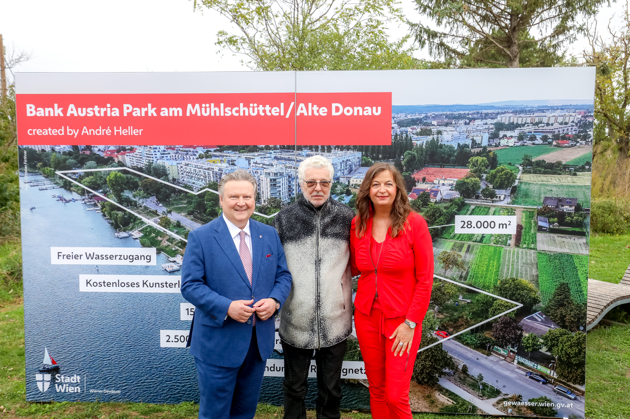 Reich der Sinne: Heller gestaltet Kunsterlebnispark an der Alten Donau