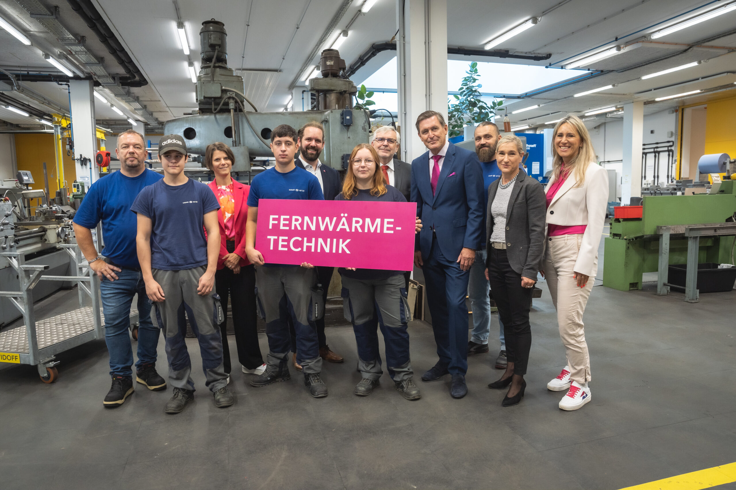 Neue Ausbildung: Fernwärmetechnik bei den Wiener Netzen