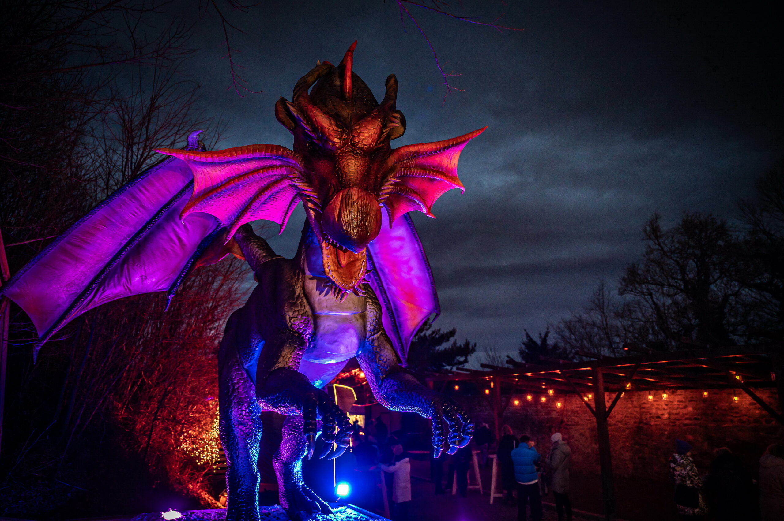 Spektakulär: „Game of Dragons“ im Schloss Neugebäude