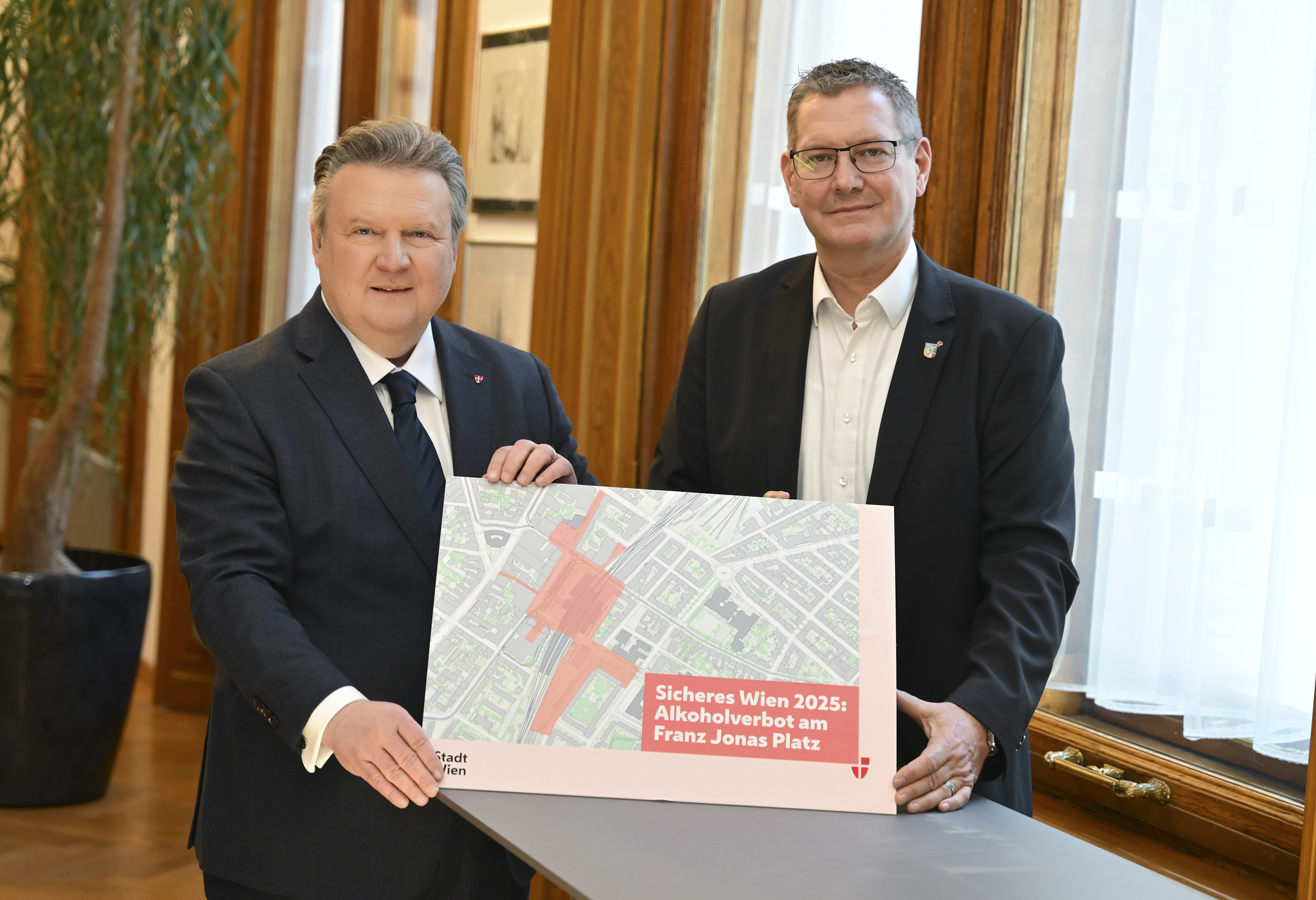 Mehr Sicherheit: Alkoholverbot beim Franz-Jonas-Platz kommt