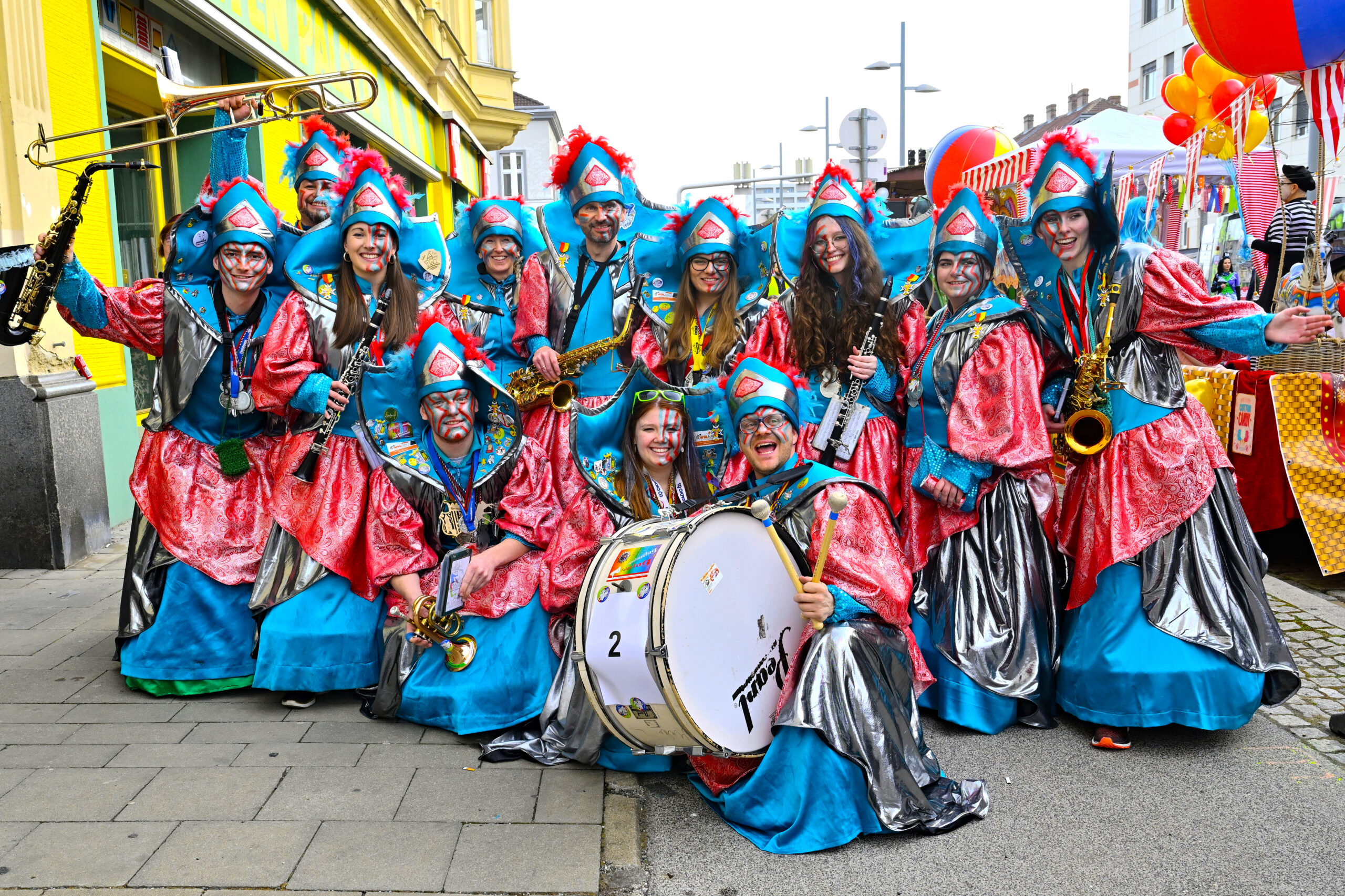 Wiener Faschingsumzug: In Simmering treiben es die „Narren“ bunt
