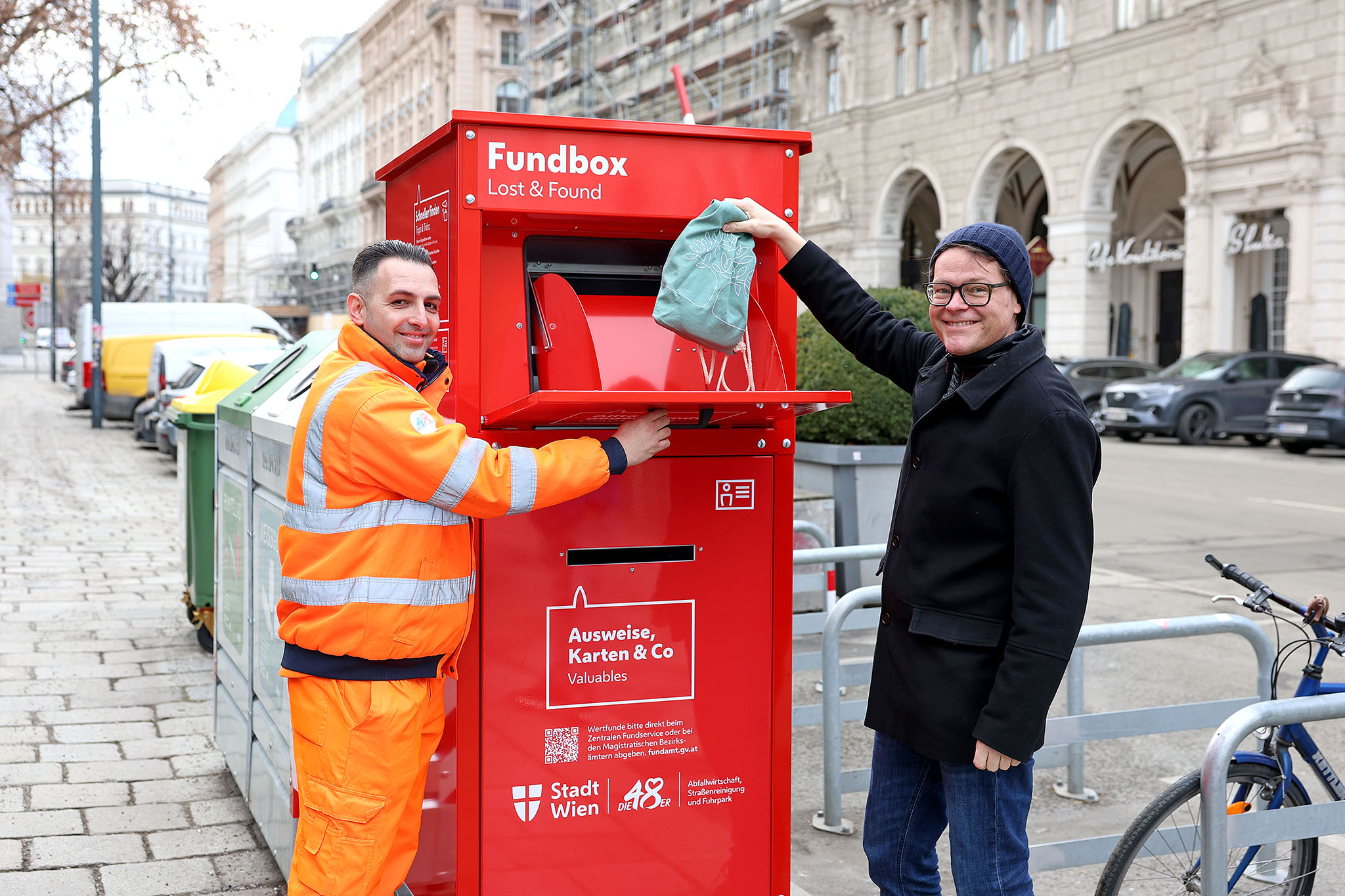 Wiens Fundboxen: Neuer Schutz für verlorene Schätze