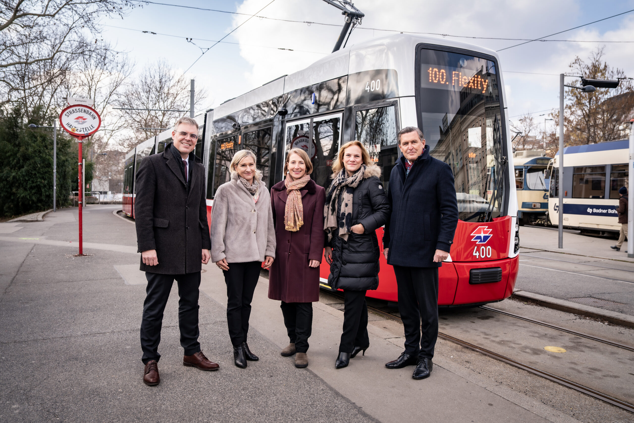 Modern & Barrierefrei – Der 100. Flexity tritt seinen Dienst an