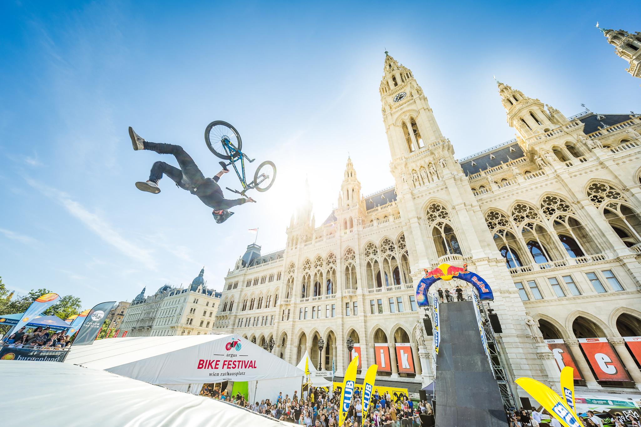 Pedal Power pur: Bike Festival am Rathausplatz