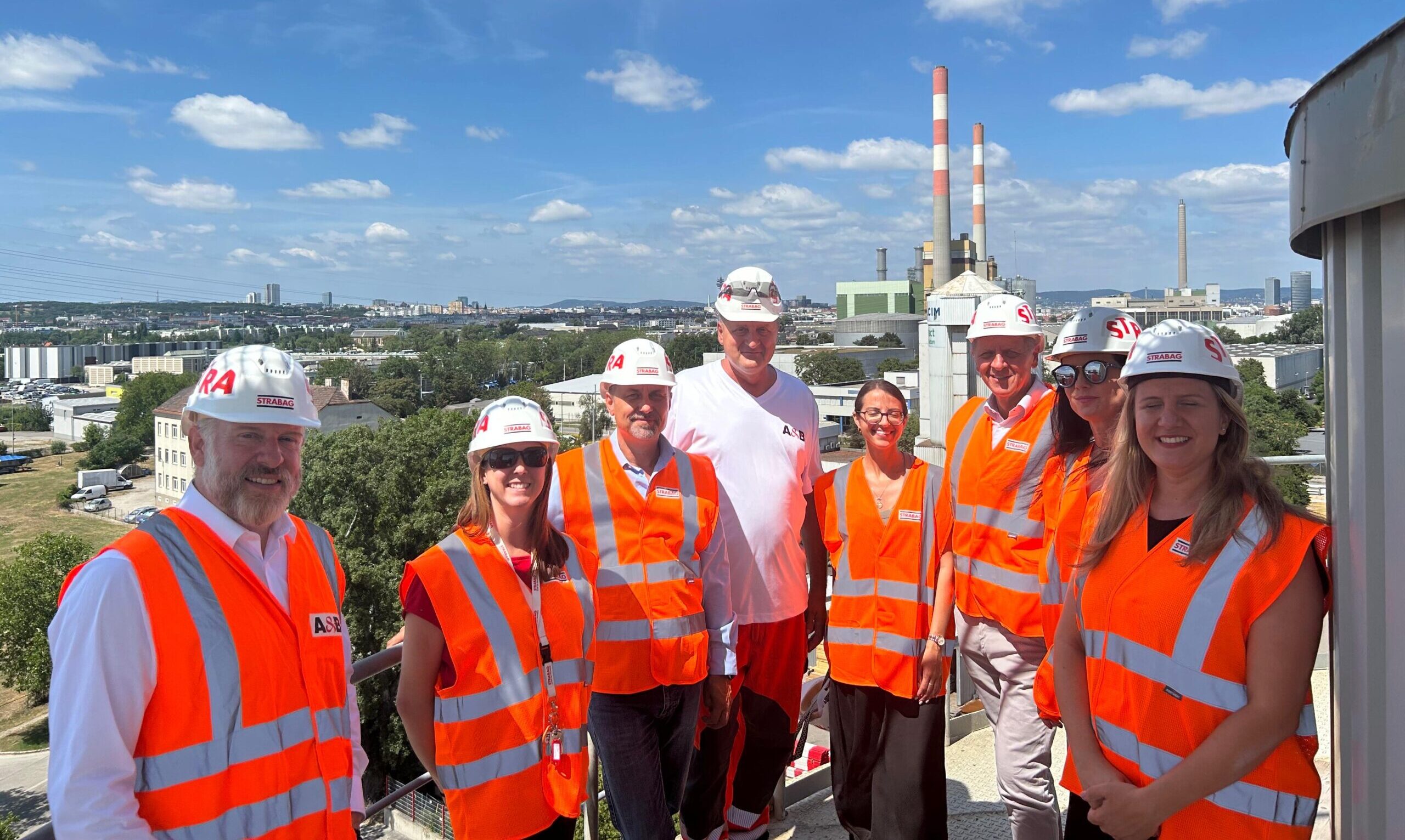 Industrie mit Verantwortung: das Asphalt & Beton Werk in Simmering